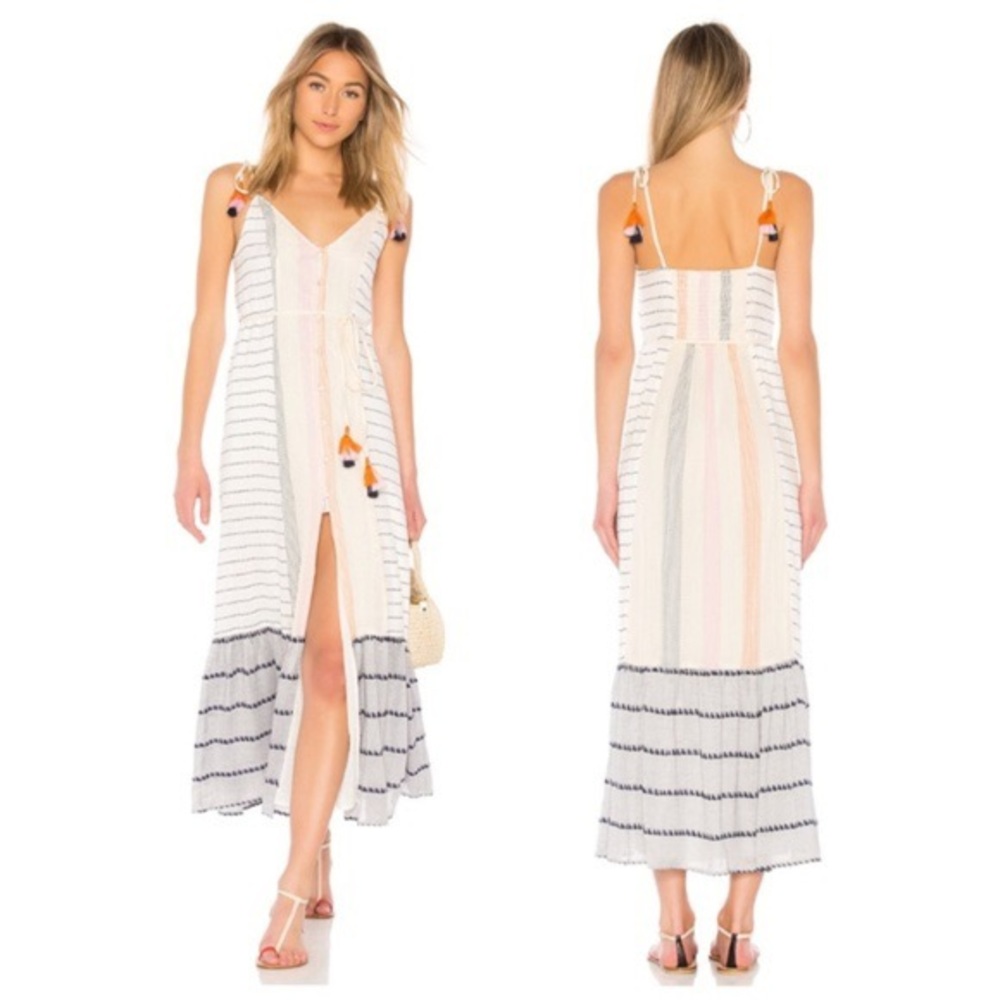 Tularosa Villa Maxi Tassel Dress New W/Tags